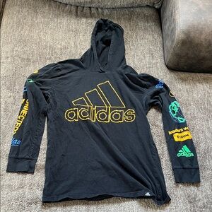 Boys hooded long sleeve top